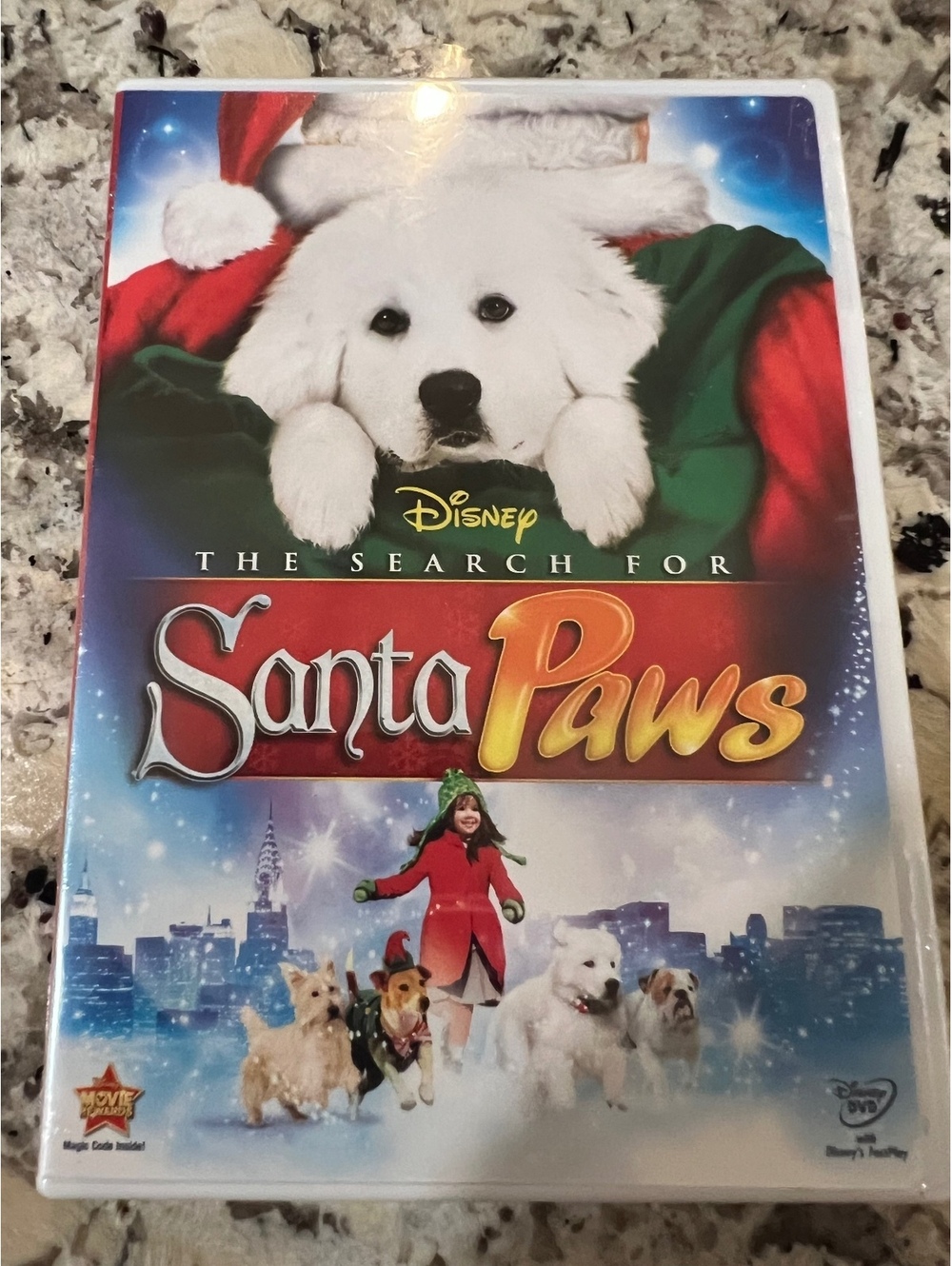 New Disney Santa Paws DVD Set 1 and 2 Christmas